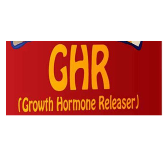 GHR GROWTH HORMONE RELEASER Logo