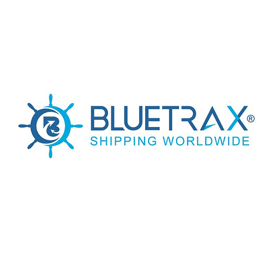BLUETRAX SHIPPING WORLDWIDE Logo