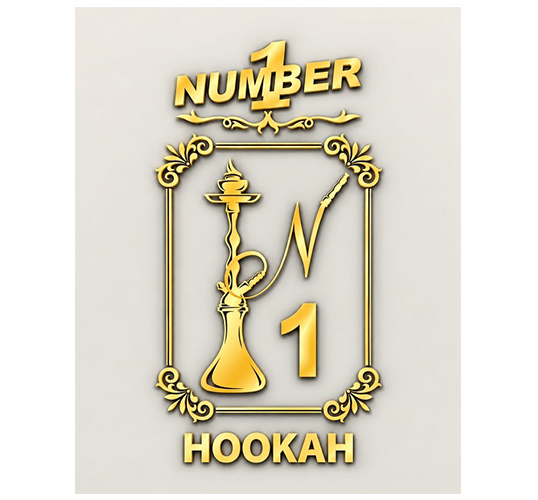 NUMBER 1 HOOKAH Logo